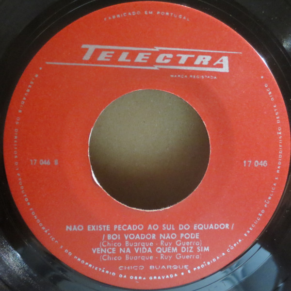 Chico Buarque - Fado Tropical | Telectra (17046) - 4 Chico Buarque - Fado Tropical | Telectra (17046) - 4