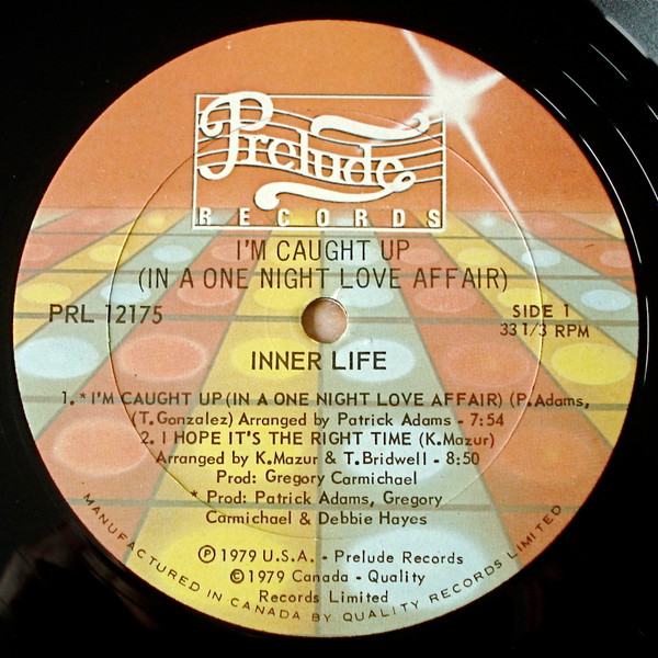 Inner Life - I'm Caught Up (In A One Night Love Affair) [Vinyl] | Prelude Records (PRL 12175) - 3