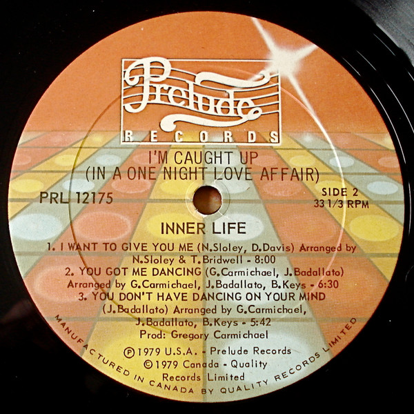 Inner Life - I'm Caught Up (In A One Night Love Affair) [Vinyl] | Prelude Records (PRL 12175) - 4