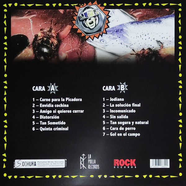La Polla Records - Carne Pa La Picadora | Oihuka (PL395) - 2 La Polla Records - Carne Pa La Picadora | Oihuka (PL395) - 2