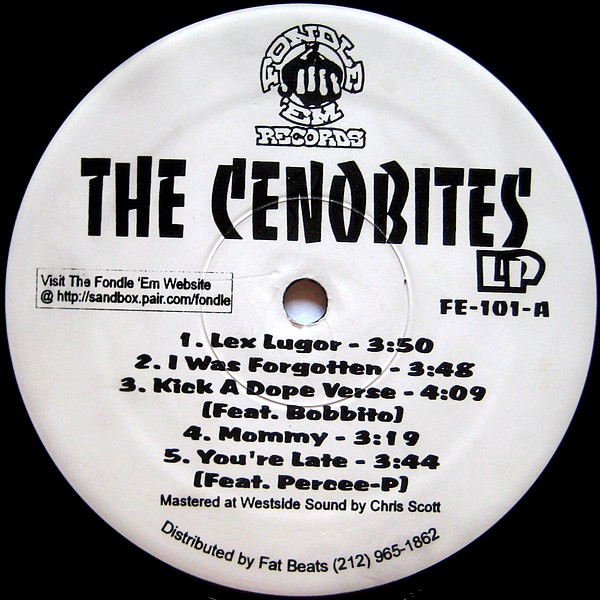 The Cenobites , Godfather Don Feat. Kool Keith - The Cenobites LP | Fondle 'Em Records (FE-101) - 3