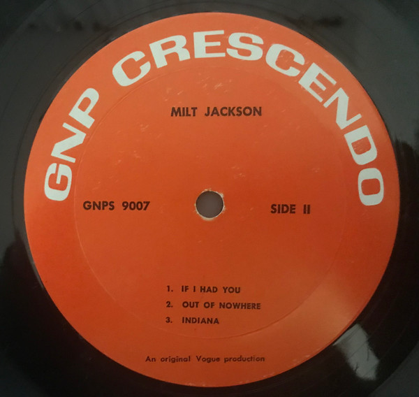 Milt Jackson - Wizard Of The Vibes | GNP Crescendo (GNPS 9007) - 4 Milt Jackson - Wizard Of The Vibes | GNP Crescendo (GNPS 9007) - 4