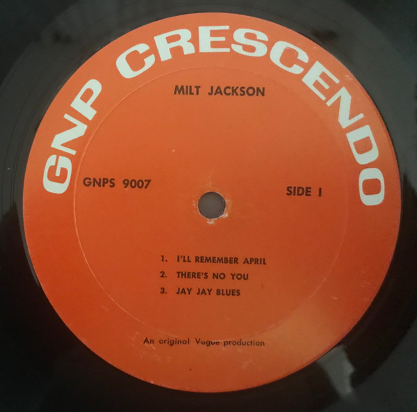 Milt Jackson - Wizard Of The Vibes | GNP Crescendo (GNPS 9007) - 3 Milt Jackson - Wizard Of The Vibes | GNP Crescendo (GNPS 9007) - 3