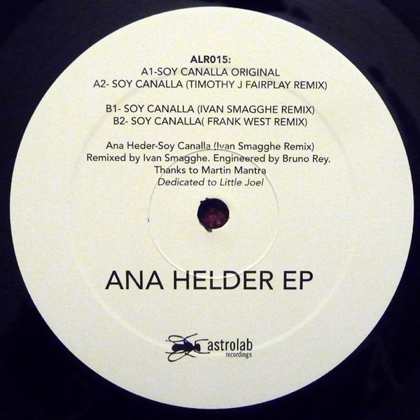 Ana Helder - Ana Helder EP | Astro Lab Recordings (ALR015) - main