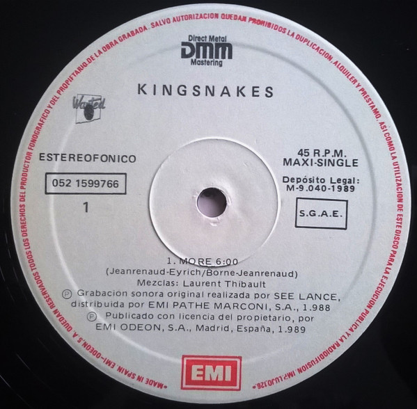 The Kingsnakes - More | EMI (052 15 9976 6) - 3 The Kingsnakes - More | EMI (052 15 9976 6) - 3