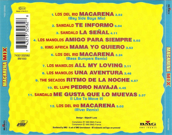 Various - Macarena Mix | BMG France (74321332582) - 2