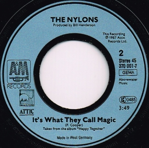 The Nylons - Kiss Him Goodbye | A&M Records (370 001-7) - 4 The Nylons - Kiss Him Goodbye | A&M Records (370 001-7) - 4