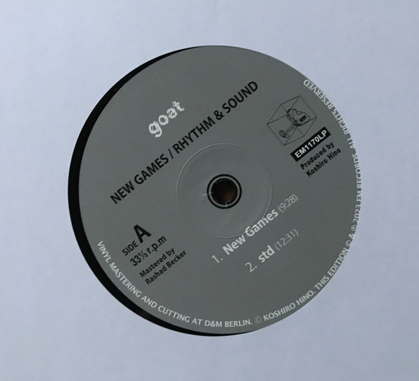 Goat - New Games / Rhythm & Sound | EM Records (EM1170LP) - 3 Goat - New Games / Rhythm & Sound | EM Records (EM1170LP) - 3