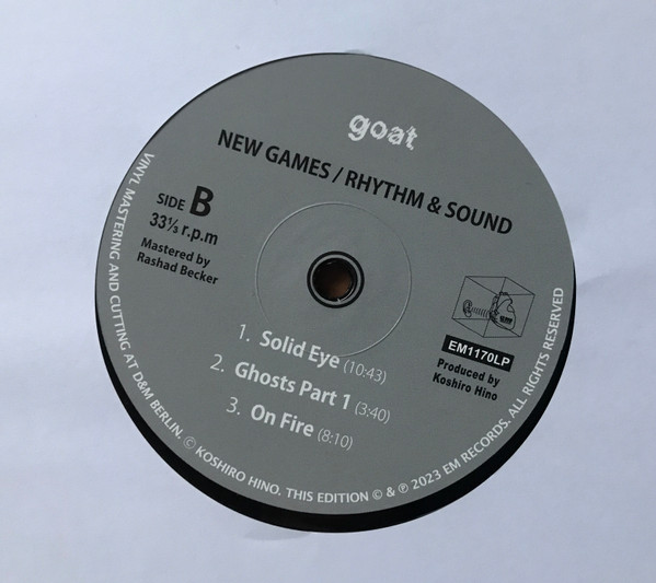 Goat - New Games / Rhythm & Sound | EM Records (EM1170LP) - 4 Goat - New Games / Rhythm & Sound | EM Records (EM1170LP) - 4