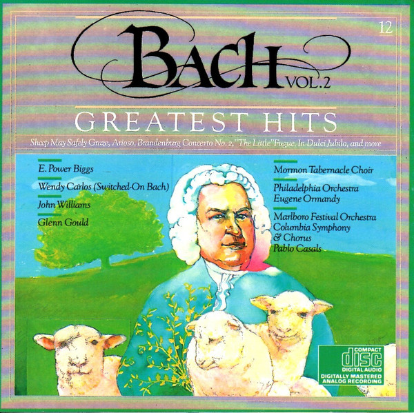 Johann Sebastian Bach - Bach's Greatest Hits Vol. 2 | CBS Masterworks (MLK 39442)