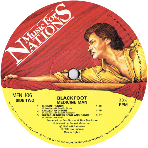 Blackfoot - Medicine Man | Music For Nations (MFN 106) - 4 Blackfoot - Medicine Man | Music For Nations (MFN 106) - 4