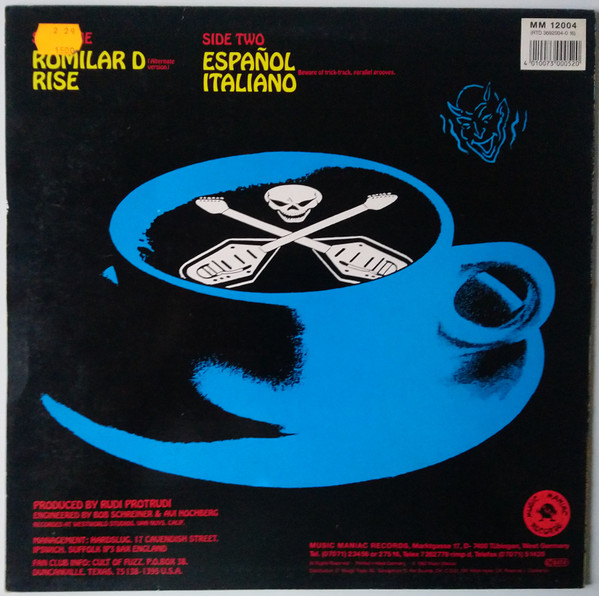 The Fuzztones - Romilar-D | Music Maniac Records (MM 12004) - 2 The Fuzztones - Romilar-D | Music Maniac Records (MM 12004) - 2
