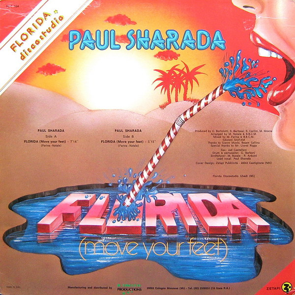 Paul Sharada - Florida (Move Your Feet) | FDT (FDT 004) - 2