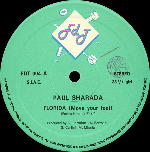Paul Sharada - Florida (Move Your Feet) | FDT (FDT 004) - 3