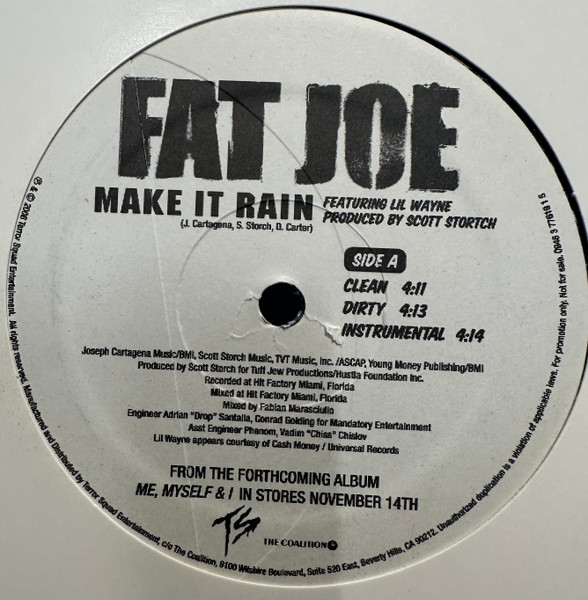 Fat Joe - Make It Rain | Terror Squad Entertainment (0946 3 77619 1 5)