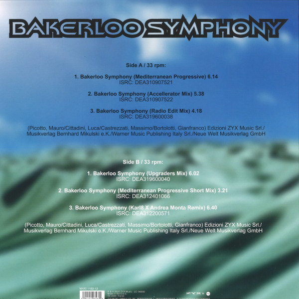 R.A.F. By Picotto - Bakerloo Symphony | ZYX Music (MAXI 1162-12) - 2 R.A.F. By Picotto - Bakerloo Symphony | ZYX Music (MAXI 1162-12) - 2