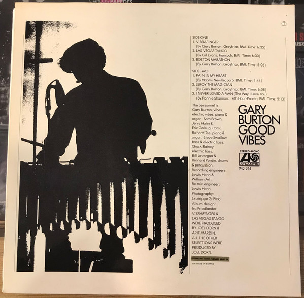 Gary Burton - Good Vibes | Atlantic (940 046 / SD 1560) - 2 Gary Burton - Good Vibes | Atlantic (940 046 / SD 1560) - 2