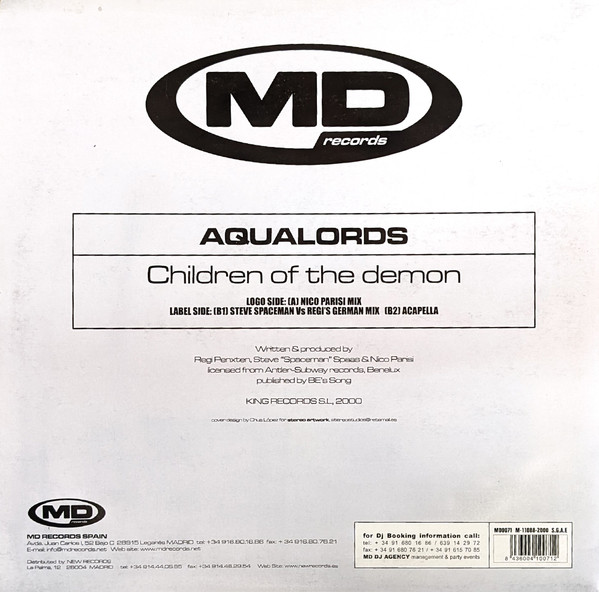 Aqualords - Children Of The Demon | MD Records (MD0071) - 2