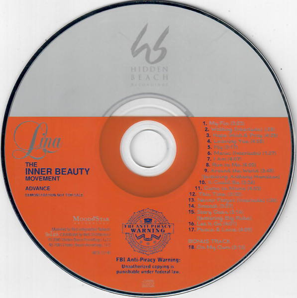 Lina - The Inner Beauty Movement | Hidden Beach Recordings (WSK 51149) - 2 Lina - The Inner Beauty Movement | Hidden Beach Recordings (WSK 51149) - 2