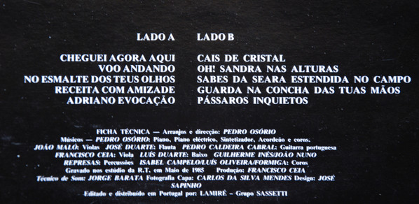 Francisco Ceia - Voo Andando | Diapasão (DIAP-20008)