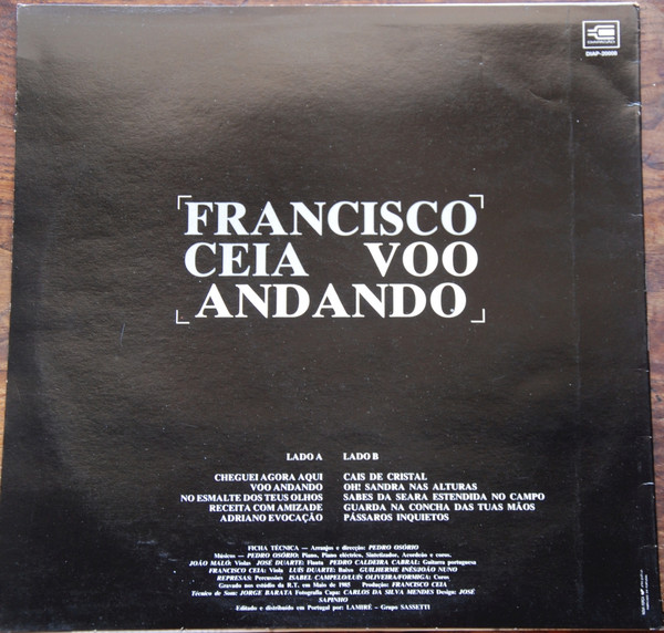 Francisco Ceia - Voo Andando | Diapasão (DIAP-20008) - 2 Francisco Ceia - Voo Andando | Diapasão (DIAP-20008) - 2