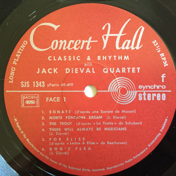 Jack Diéval - Classic & Rhythm For Dreaming | Concert Hall (SJS 1343) - 3 Jack Diéval - Classic & Rhythm For Dreaming | Concert Hall (SJS 1343) - 3