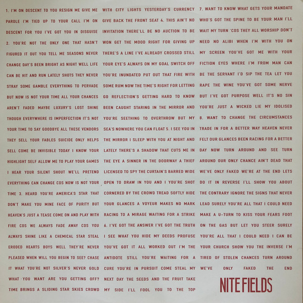 Nite Fields - A Voyeur Makes No Mark | Lost Race Records (LRR010) - 4
