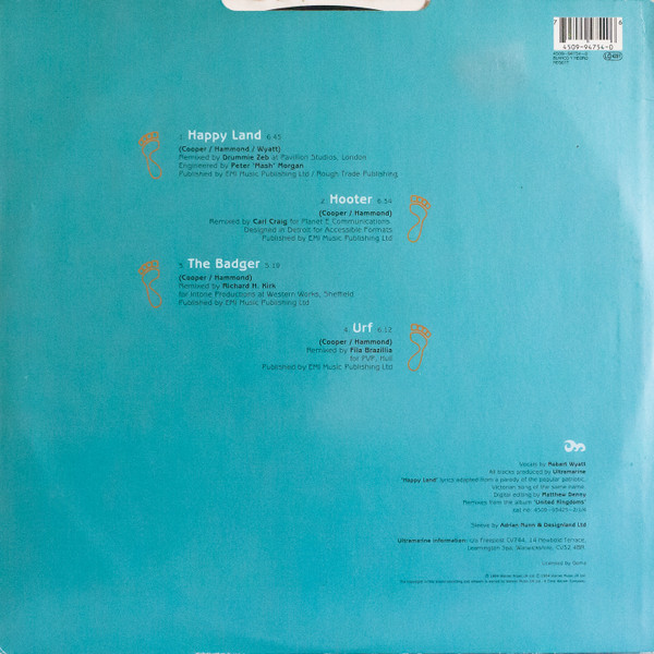 Ultramarine - Barefoot E.P. | Blanco Y Negro (NEG67T) - 2 Ultramarine - Barefoot E.P. | Blanco Y Negro (NEG67T) - 2