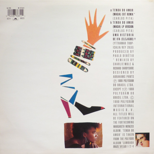 Margareth Menezes - Tenda Do Amor (Magia) | Polydor (873 681-1) - 2