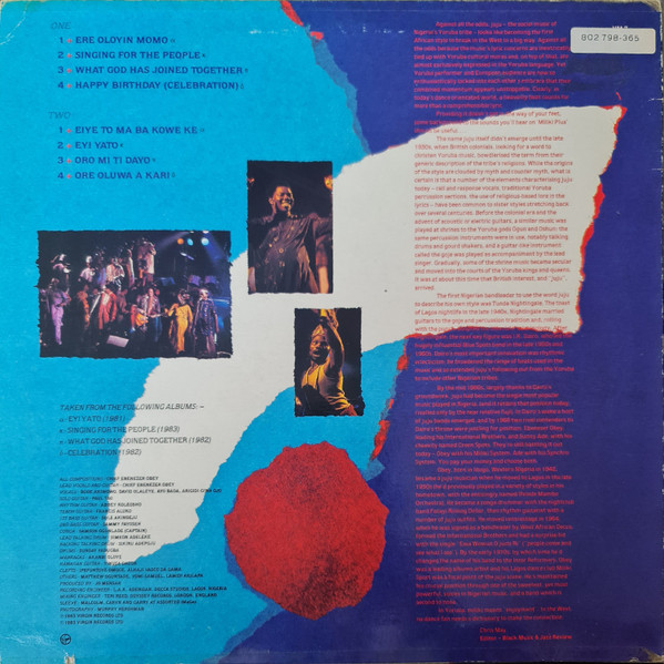 Ebenezer Obey - Miliki Plus | Virgin (VM 7) - 2