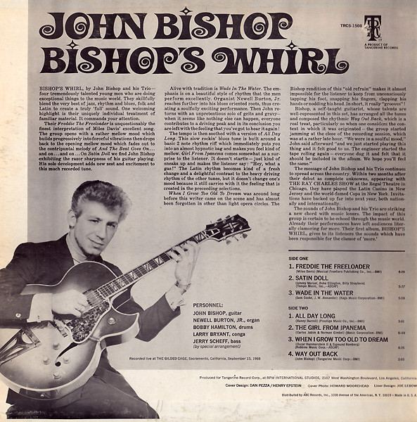John Bishop - Bishop's Whirl | Tangerine Records (TRCS-1508) - 2 John Bishop - Bishop's Whirl | Tangerine Records (TRCS-1508) - 2