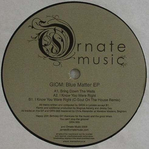 Blue Matter EP