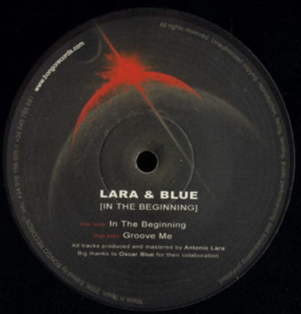 Antonio Lara & Oscar Blue - In The Beginning / Groove Me | Bngo Records (BNG001) - main