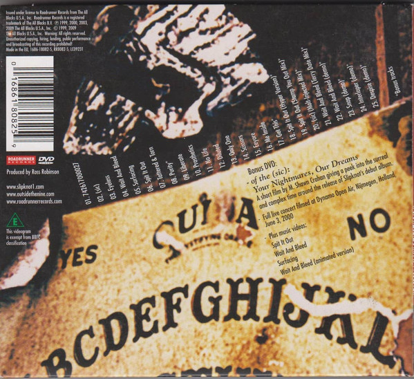 Slipknot - Slipknot | Roadrunner Records (RR 8082-5) - 2