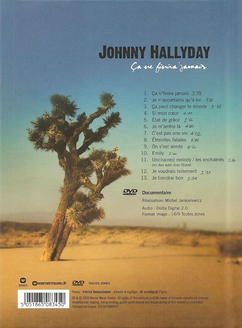 Johnny Hallyday - Ça N'finira Jamais | Warner (5051865083450) - main