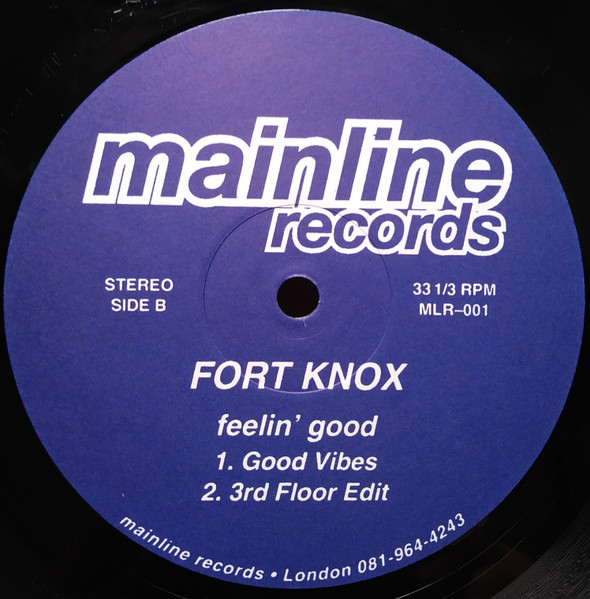Fort Knox - I'm Doin' Fine (On Cloud Nine) | Mainline Records (MLR-001) - 2