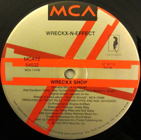Wrecks-N-Effect - Wreckx Shop | MCA Records (MCA12-54532) - 3