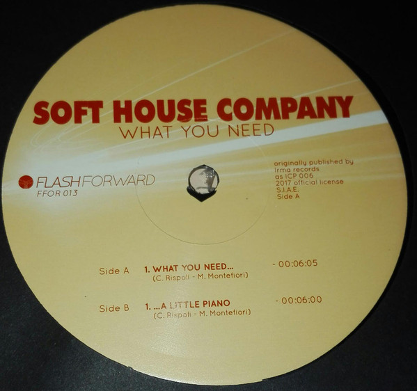 Soft House Company - What You Need... | Flash Forward (FFOR 013) - 3 Soft House Company - What You Need... | Flash Forward (FFOR 013) - 3
