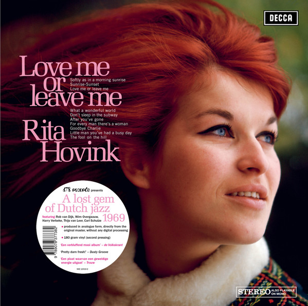 Rita Hovink - Love Me Or Leave Me | 678 Records (SSE 12010-2)