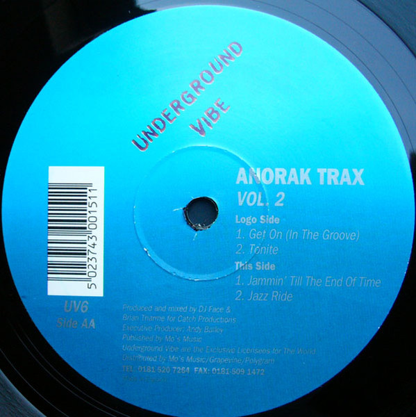 Anorak Trax - Vol. 2 | Underground Vibe (UV6) - 2
