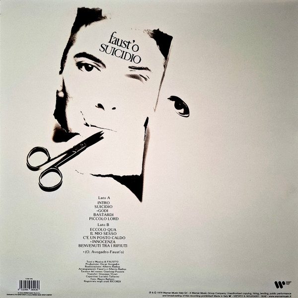 Faust'o - Suicidio | Warner Music Italy (COM 449) - 2