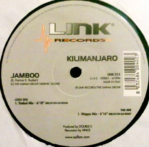 Kilimanjaro - Jamboo | Link Records (LINK 015)