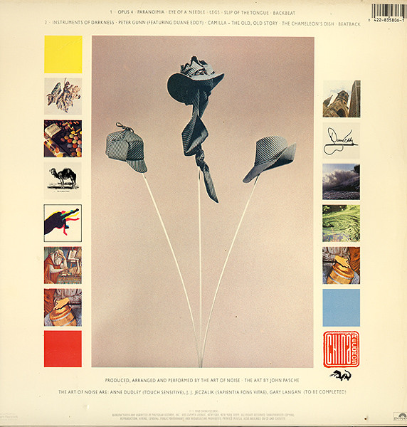 The Art Of Noise - In Visible Silence | China Records (835 806-1) - 2