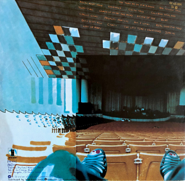 Joni Mitchell And The L.A. Express - Miles Of Aisles | Asylum Records (AS 63 001) - 2