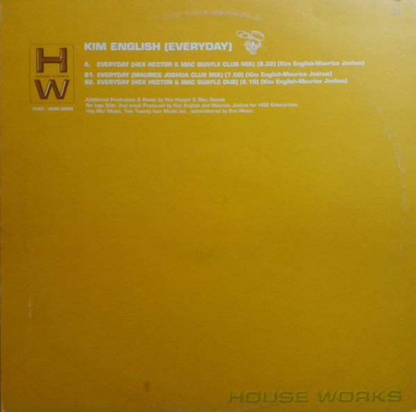 Kim English - Everyday | House Works (76-065)