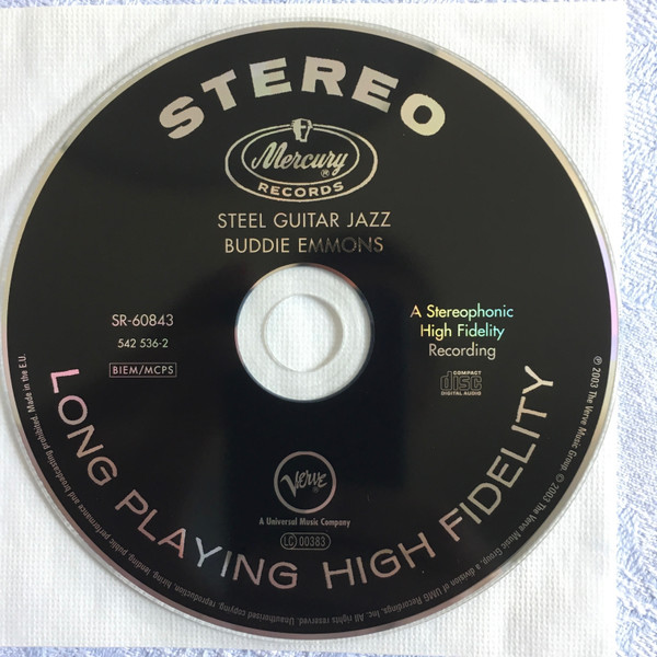 Buddy Emmons - Steel Guitar Jazz | Verve Records (542 536-2) - 4