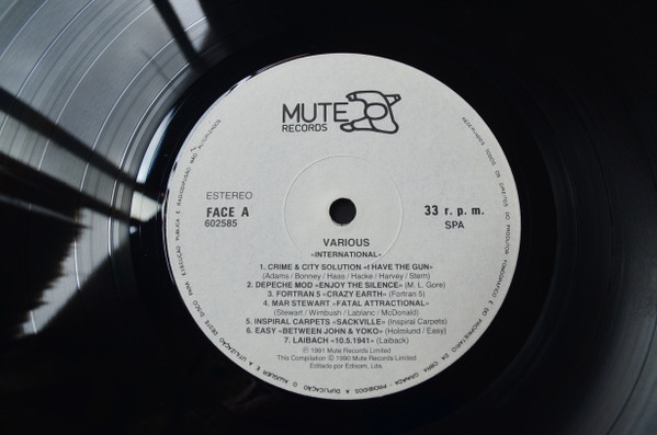 Various - International Compilation Mute | Mute (602585) - 3