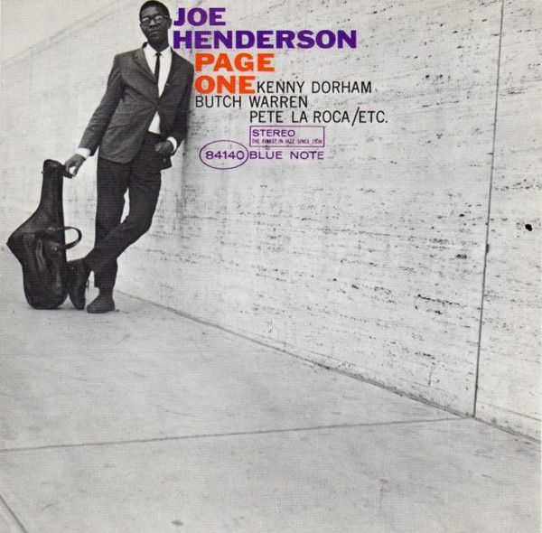 Joe Henderson - Page One | Blue Note (CDP 7 84140 2) - main
