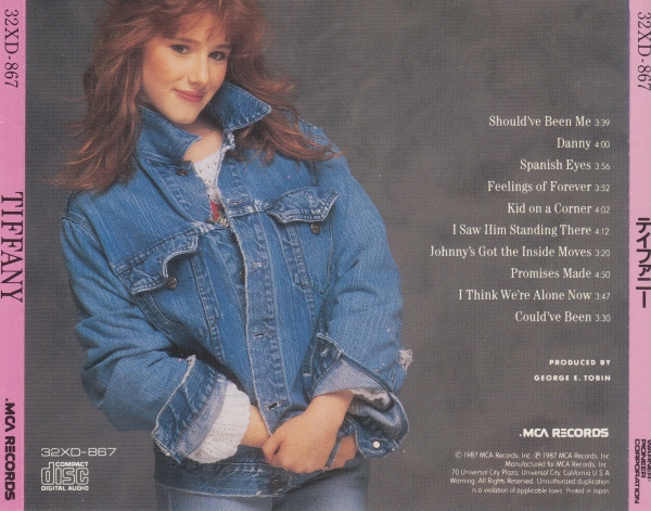 Tiffany - Tiffany | MCA Records (32XD-867) - 4 Tiffany - Tiffany | MCA Records (32XD-867) - 4