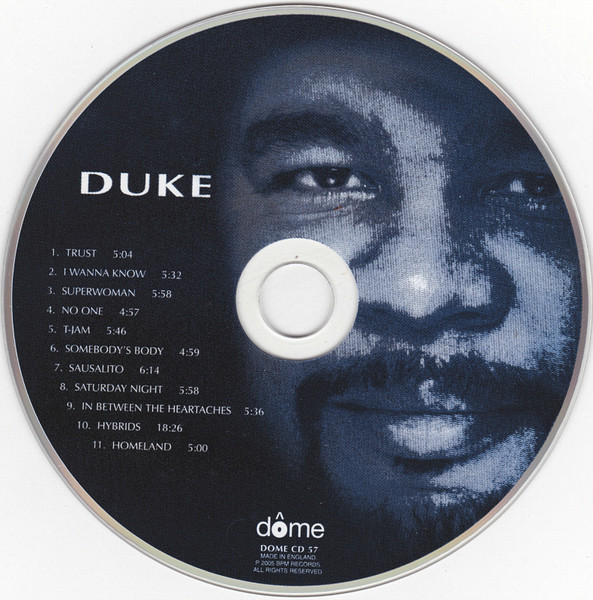 George Duke - Duke | Dome Records (DOMECD 57) - 3